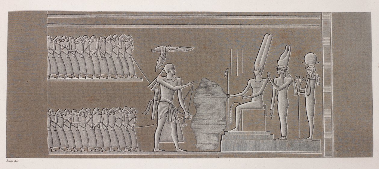 Thebes: Karnak, close up by Unbekannt