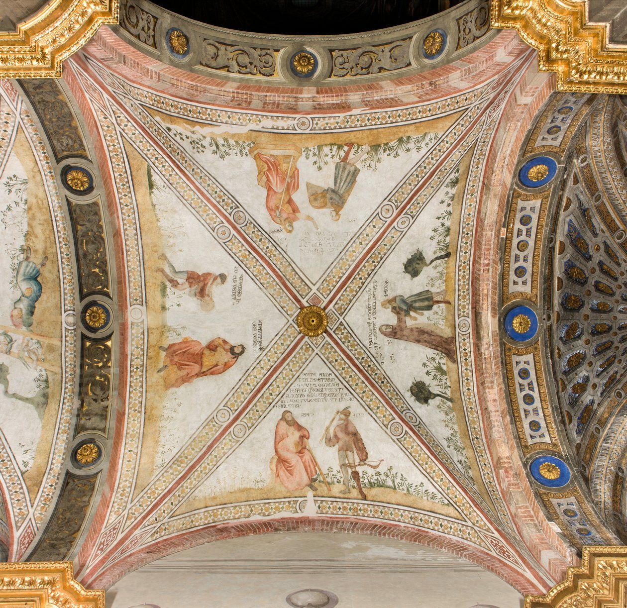 Transept South Third West Span, Isaac Asks Esau to Bring Him Game, Rebecca Dresses Jacob with Clothes of Esau, Jacob Mistaken for Esau Gives Food to Isaac, Esau Returns with Game by Unbekannt