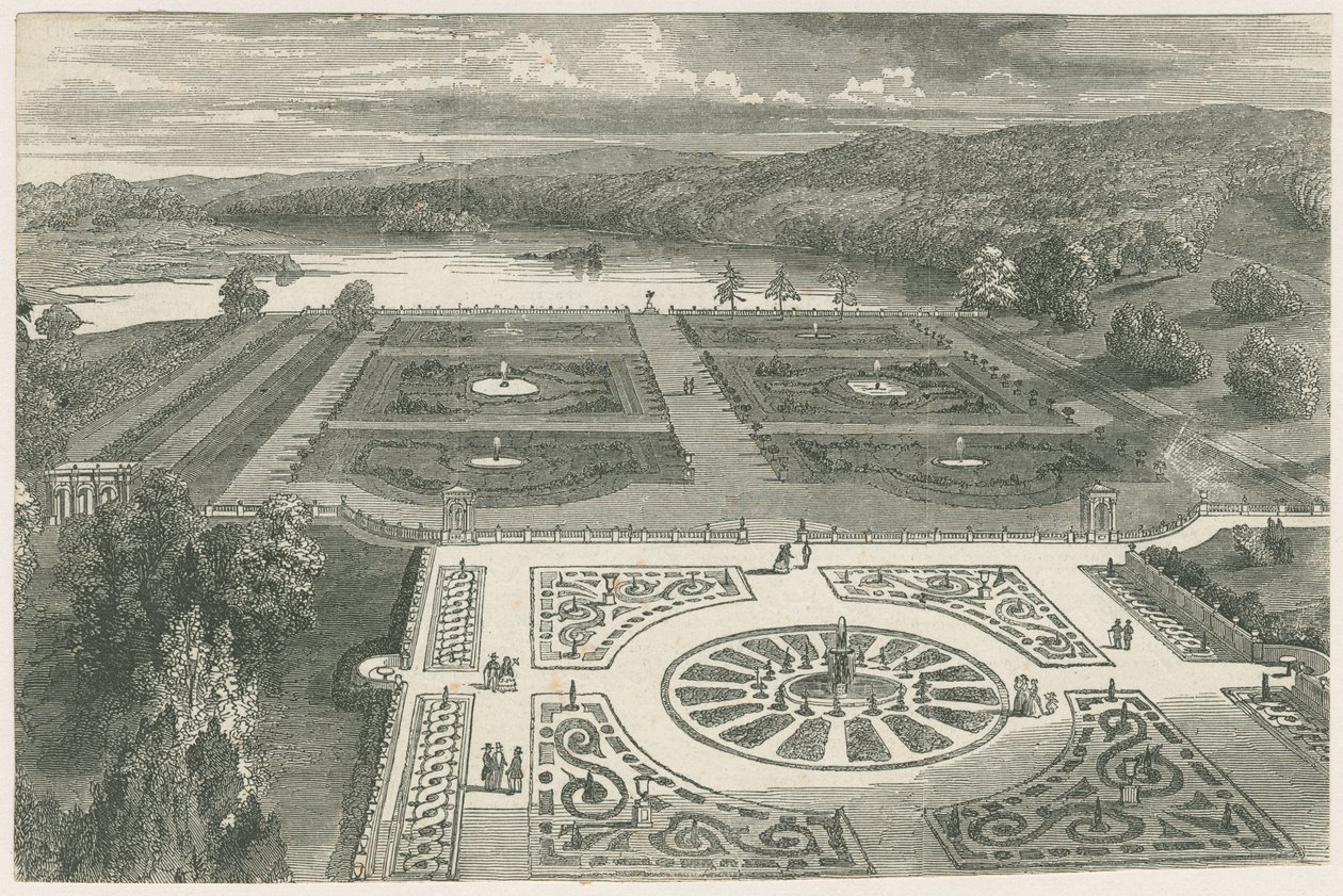 Trentham Gardens by Unbekannt