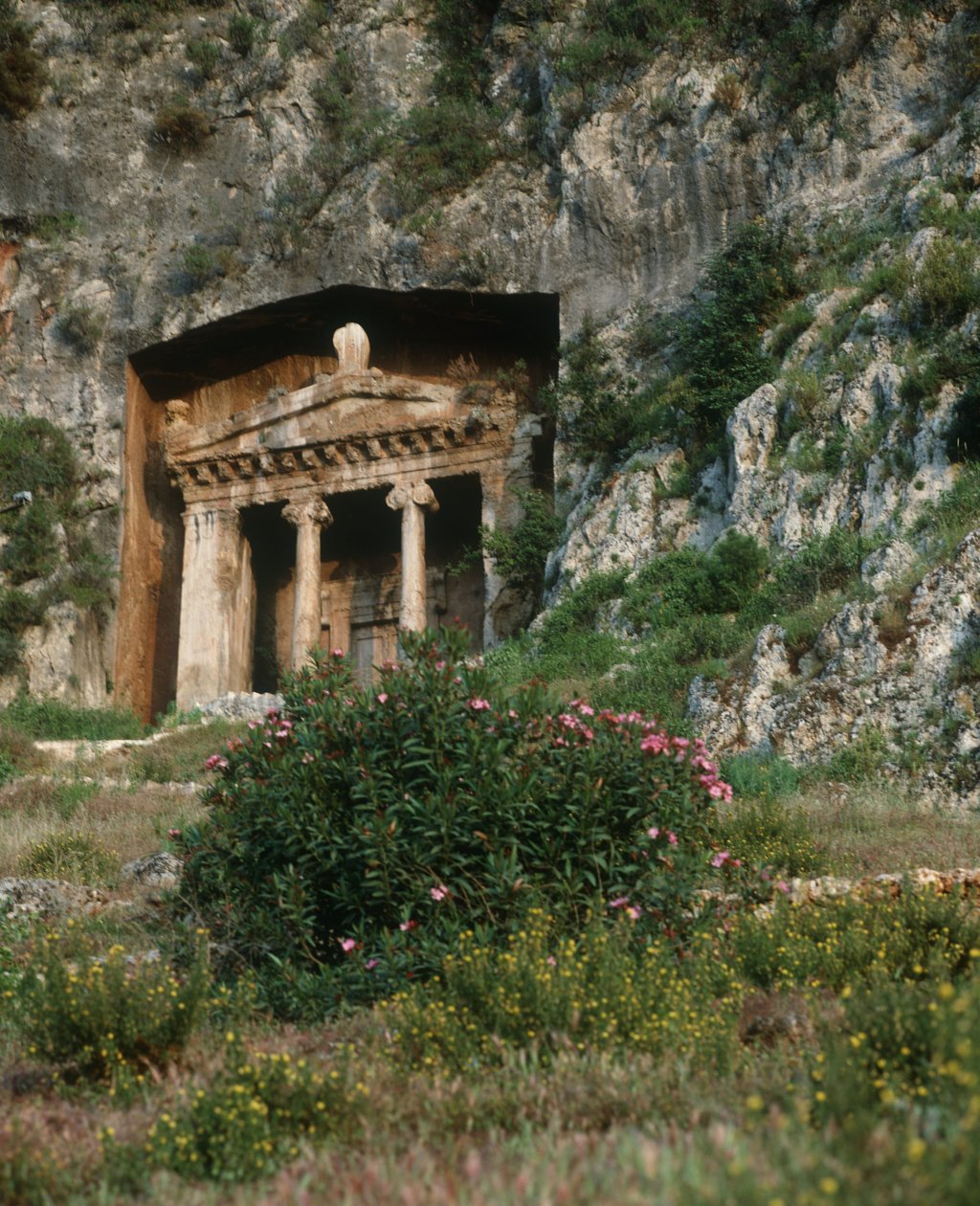 Turkey, Lycia, Fethiye (Telmessos), Tomb of Amyntas, 4th century BC by William M. Timlin