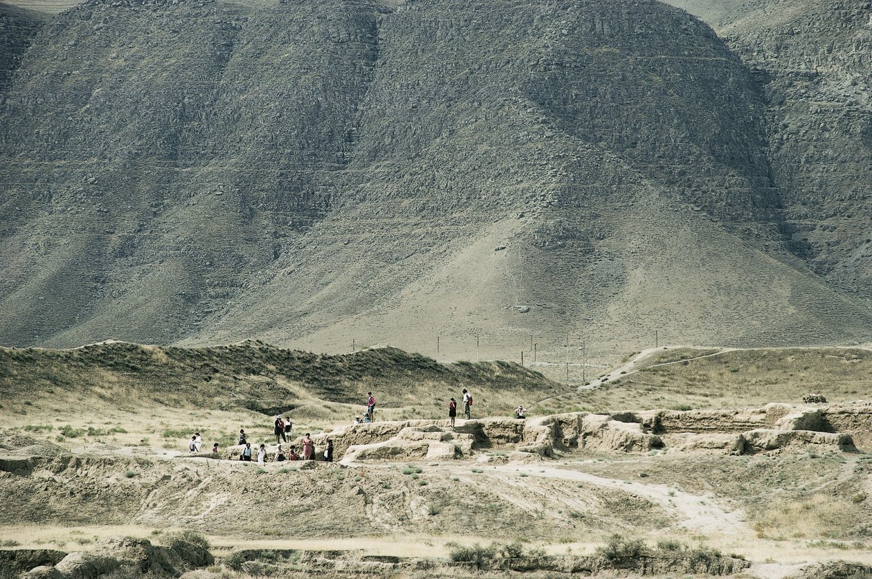 Ruins of Nisa, Turkmenistan by Benjamin Baud