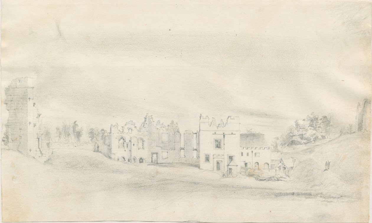 Tutbury Castle by Unbekannt