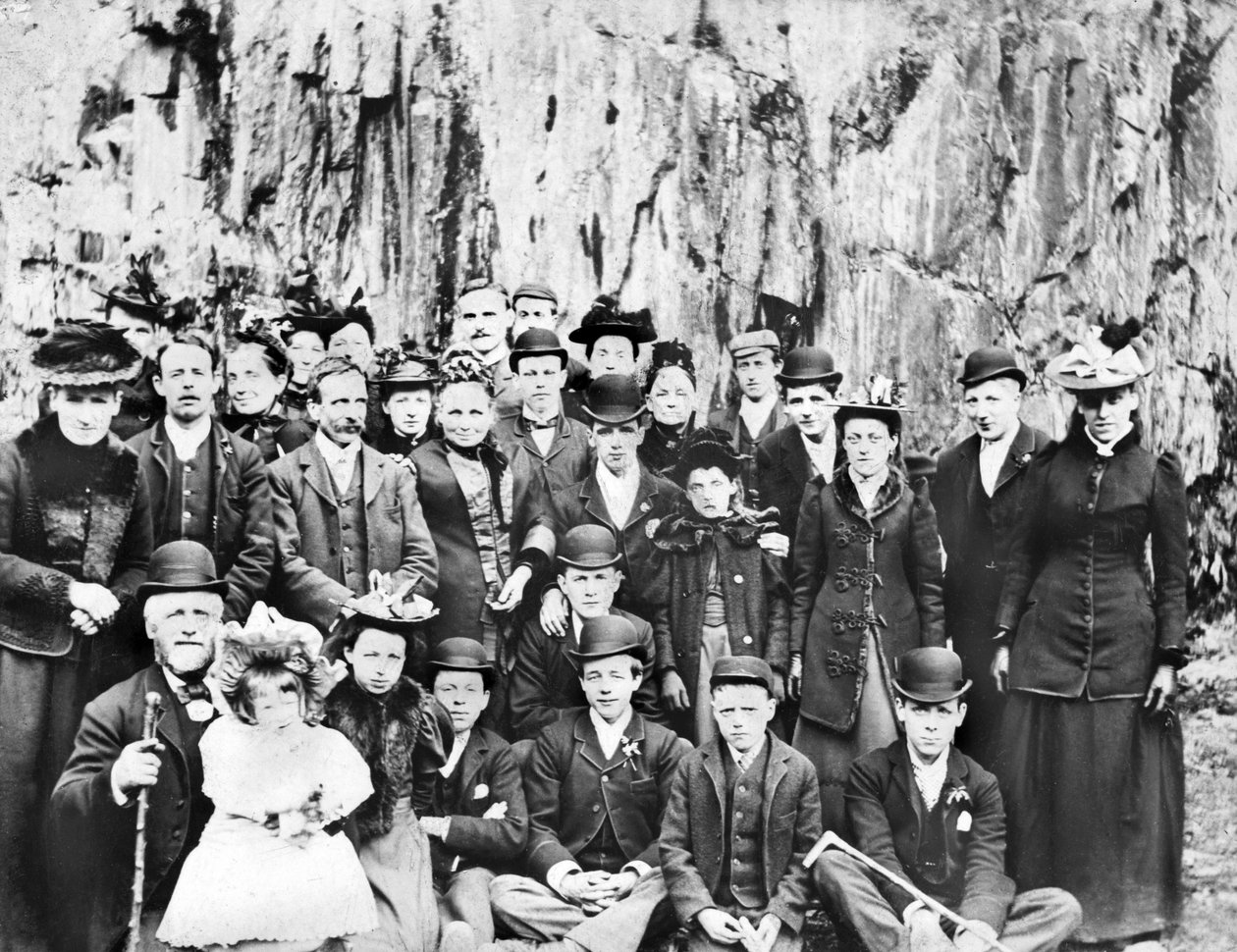 United Kingdom: A Group of People on An Outing, c1910 by Unbekannt