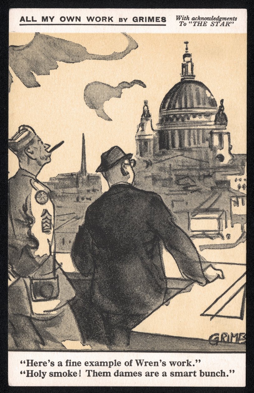 United Kingdom: A humorous postcard produced during WW2 by Raphael Tuck & Sons Ltd by Unbekannt