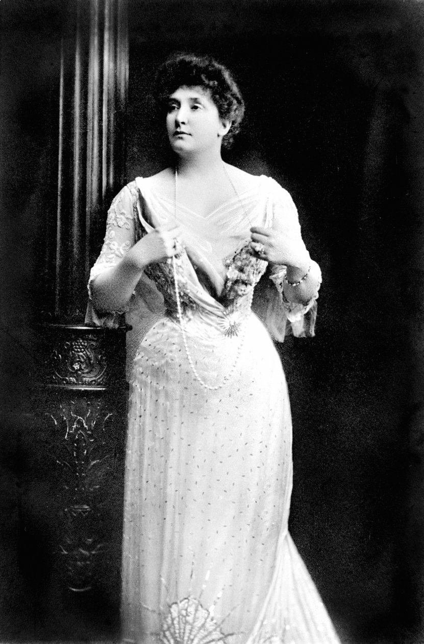 The Australian Soprano Nellie Melba (Real Name Helen Porter) 1861-1931 by Unbekannt