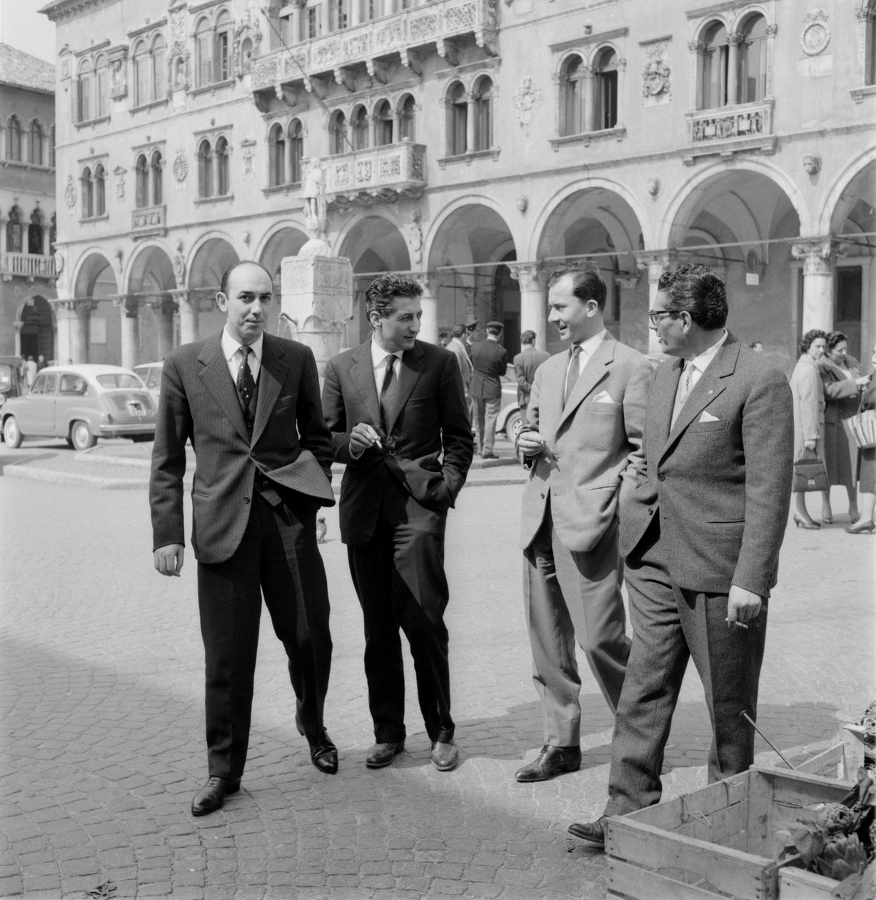 Murders in Alleghe (Belluno): Dino Conti, Sergio Saviane, Avv. Massenz Campeis, Avv. Gasperin - 1960 by Unbekannt