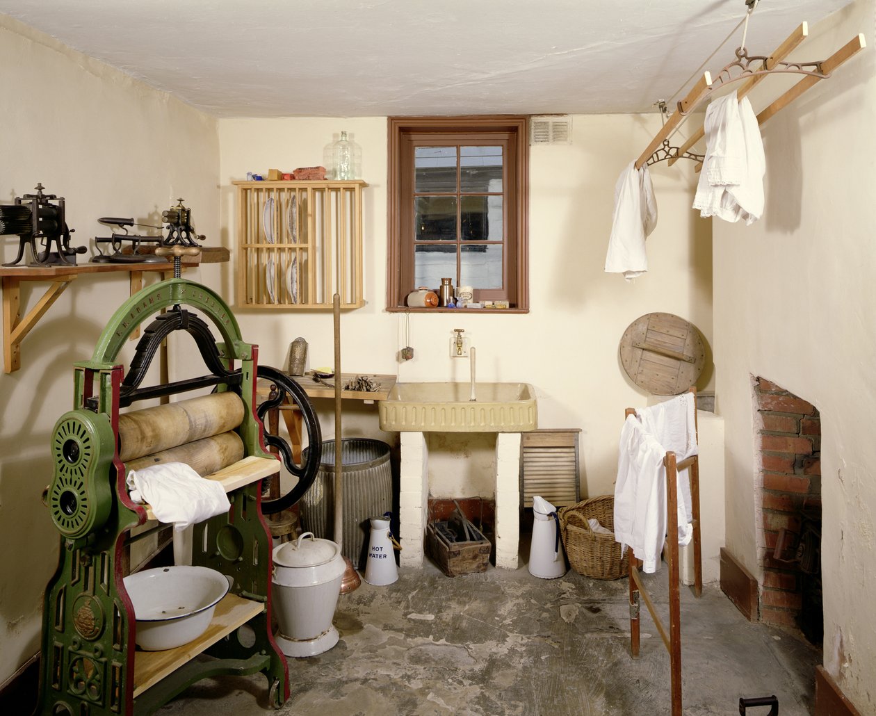 Victorian Scullery by Unbekannt