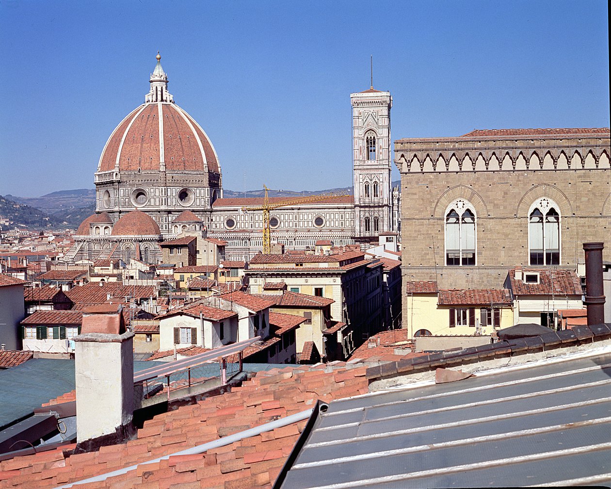 View of the Cathedral, Campanile and Orsanmichele by Unbekannt