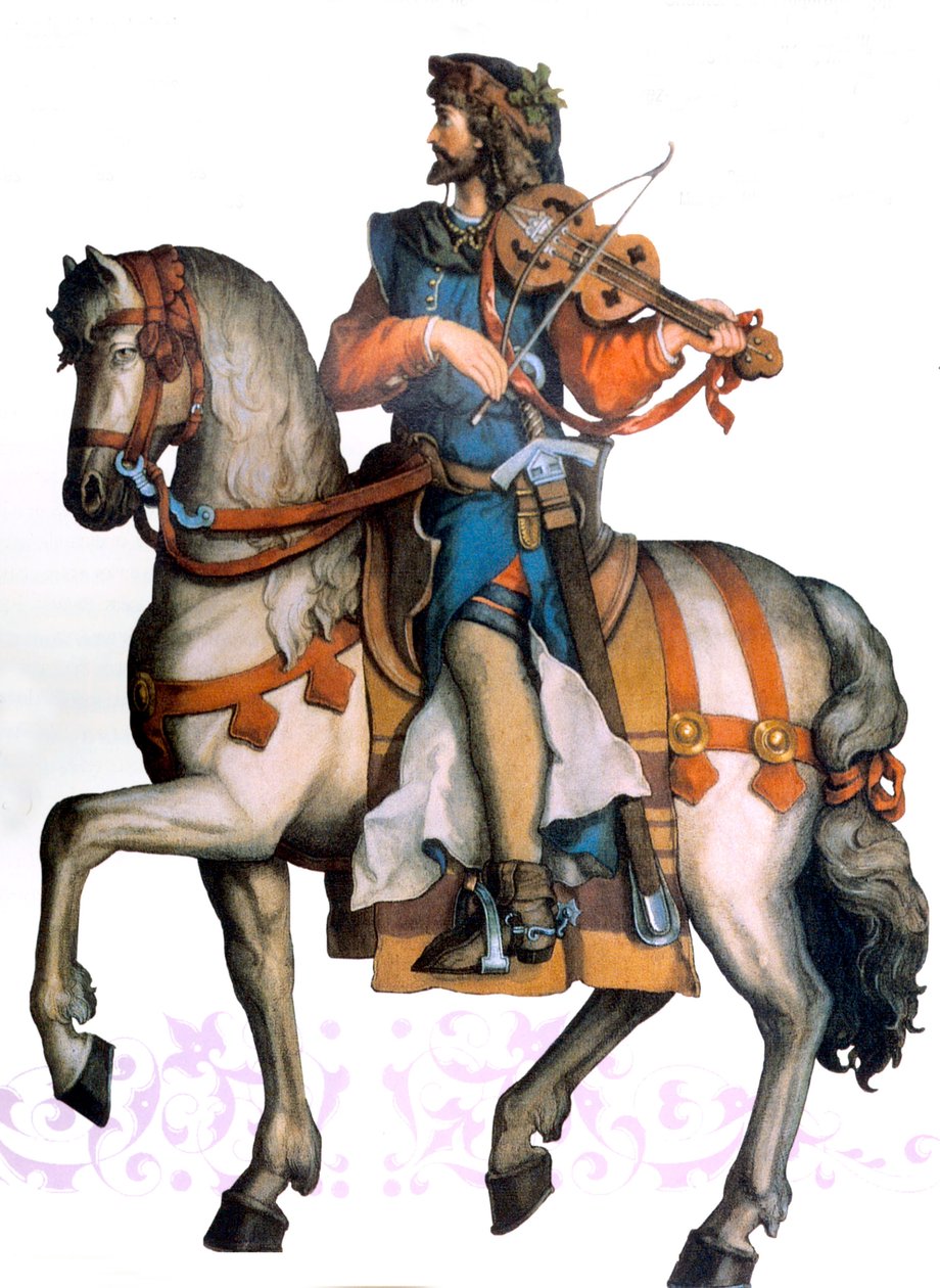 Walther von der Vogelweide, early 20th century by Unbekannter Künstler