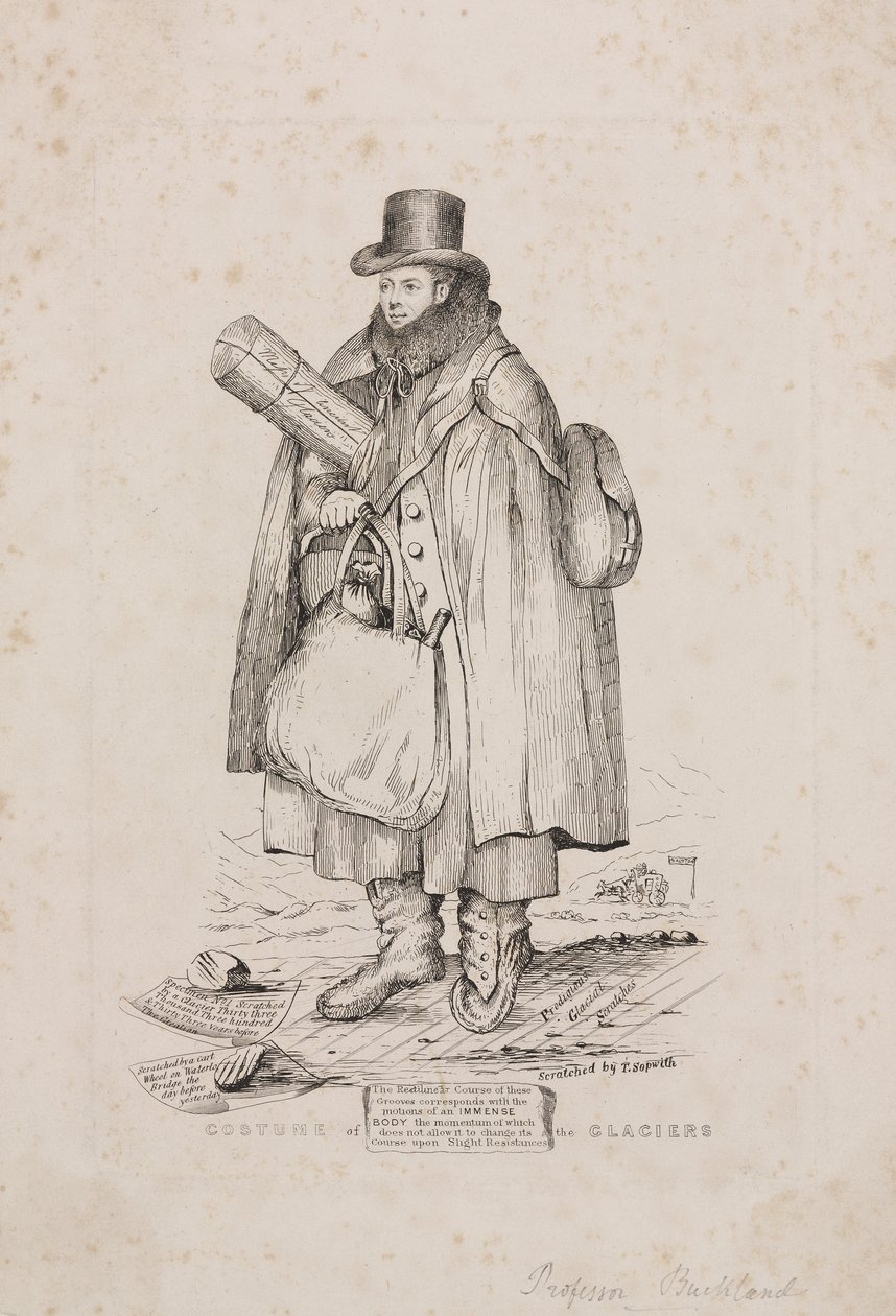 William Buckland, geologist, early 19th century by Unbekannt