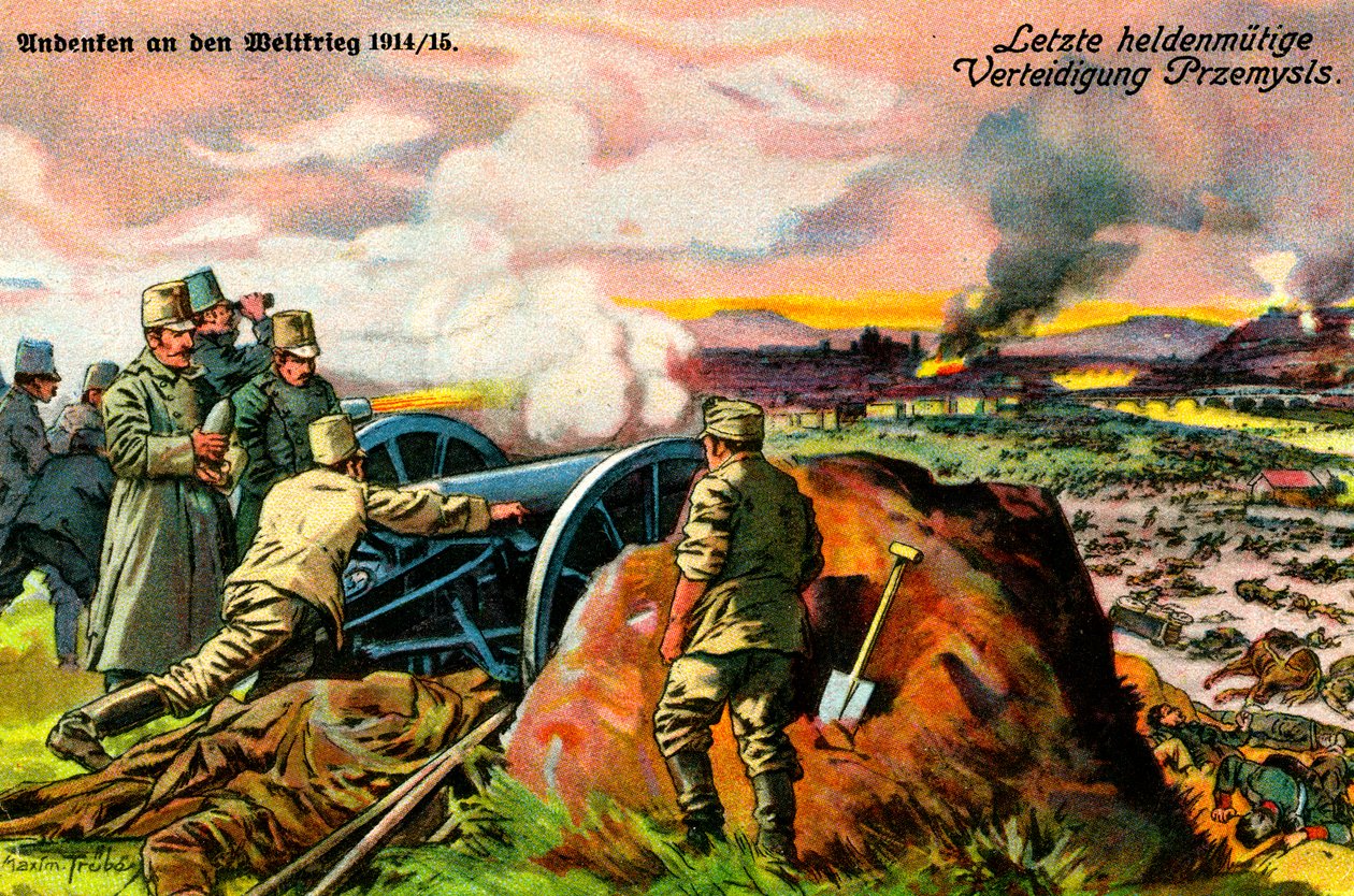 World War I: Austro-Hungarian Defence of Przemyśl by Unbekannter Künstler