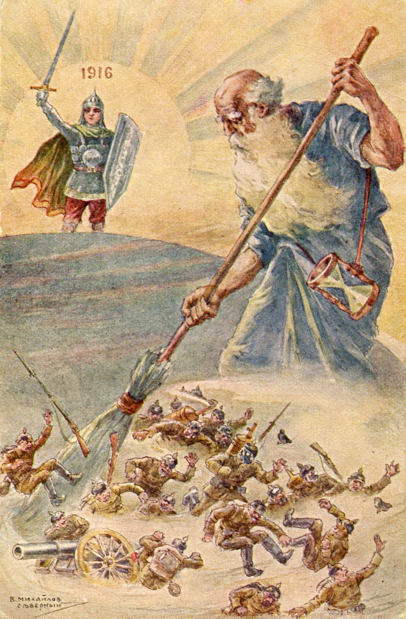 World War One Allegory by Unbekannter Künstler
