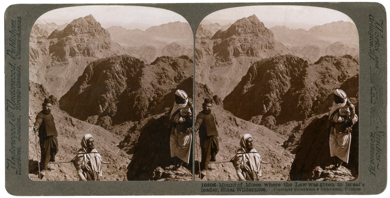 Mount of Moses, where the law was given to Israel