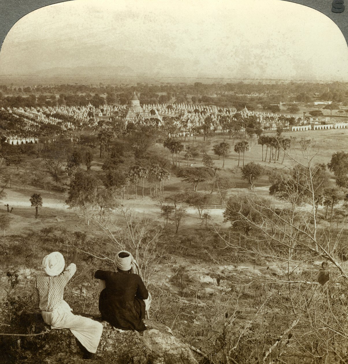 Pagodas, Mandalay, Burma by Underwood and Underwood
