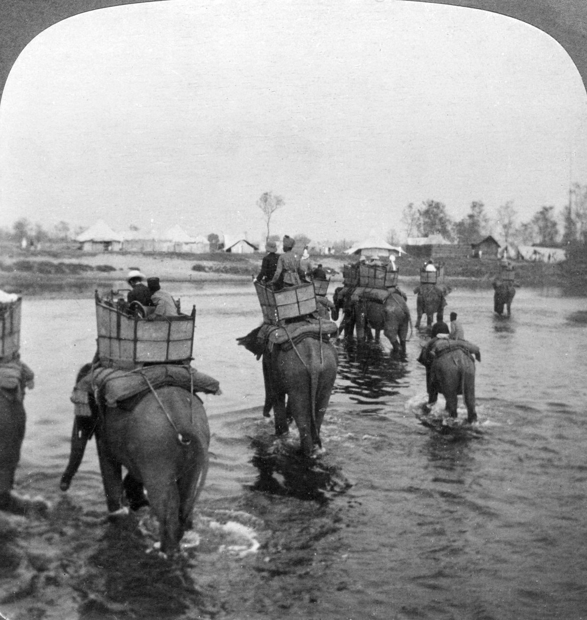 Returning to Camp After a Day