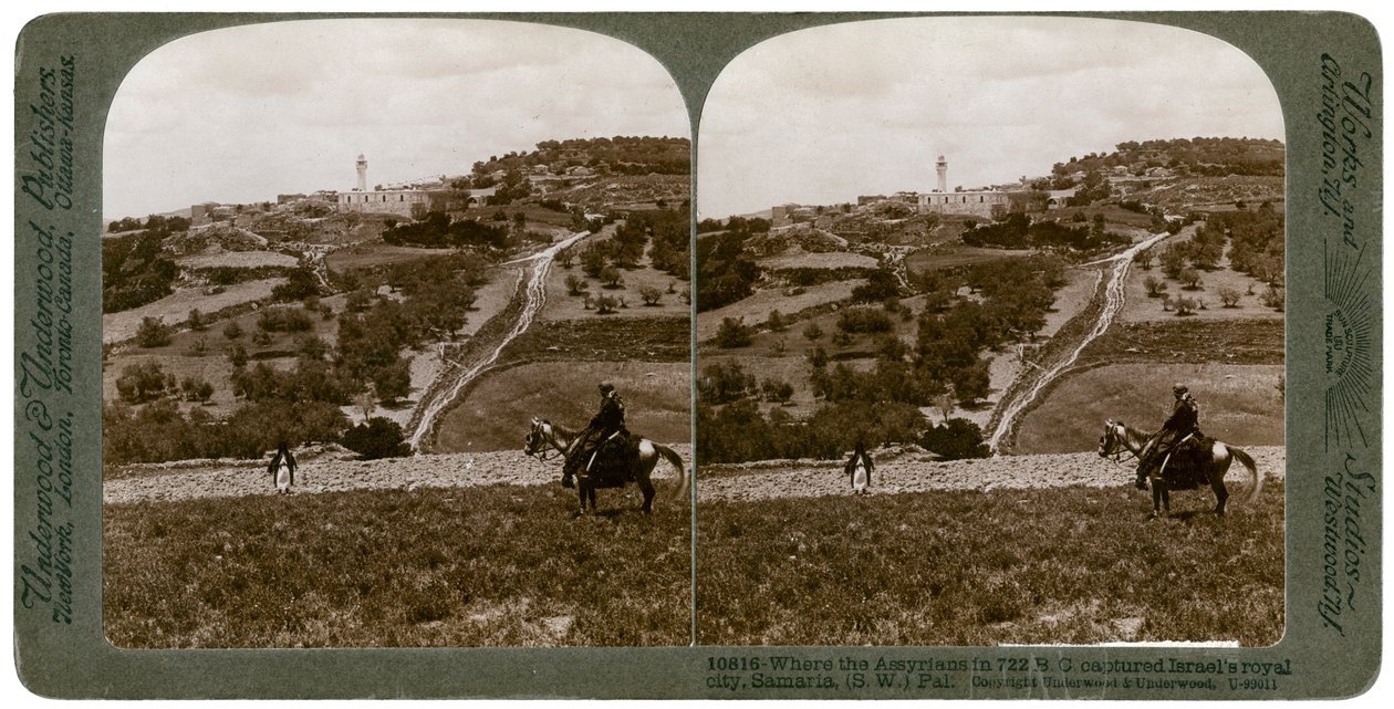 Samaria, south-west Palestine by Underwood and Underwood