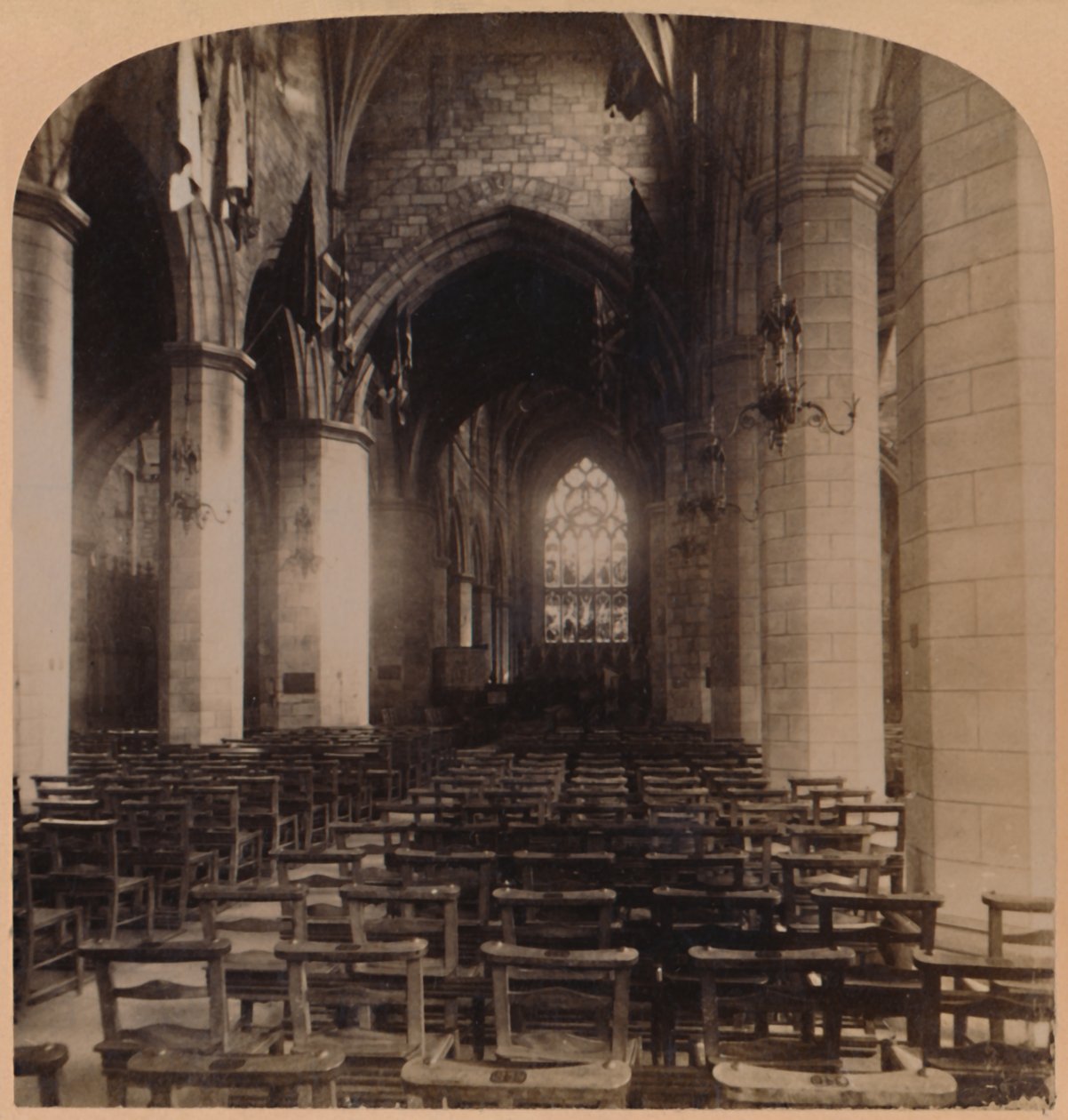 St. Giles Cathedral, Edinburgh, Scotland by Underwood and Underwood