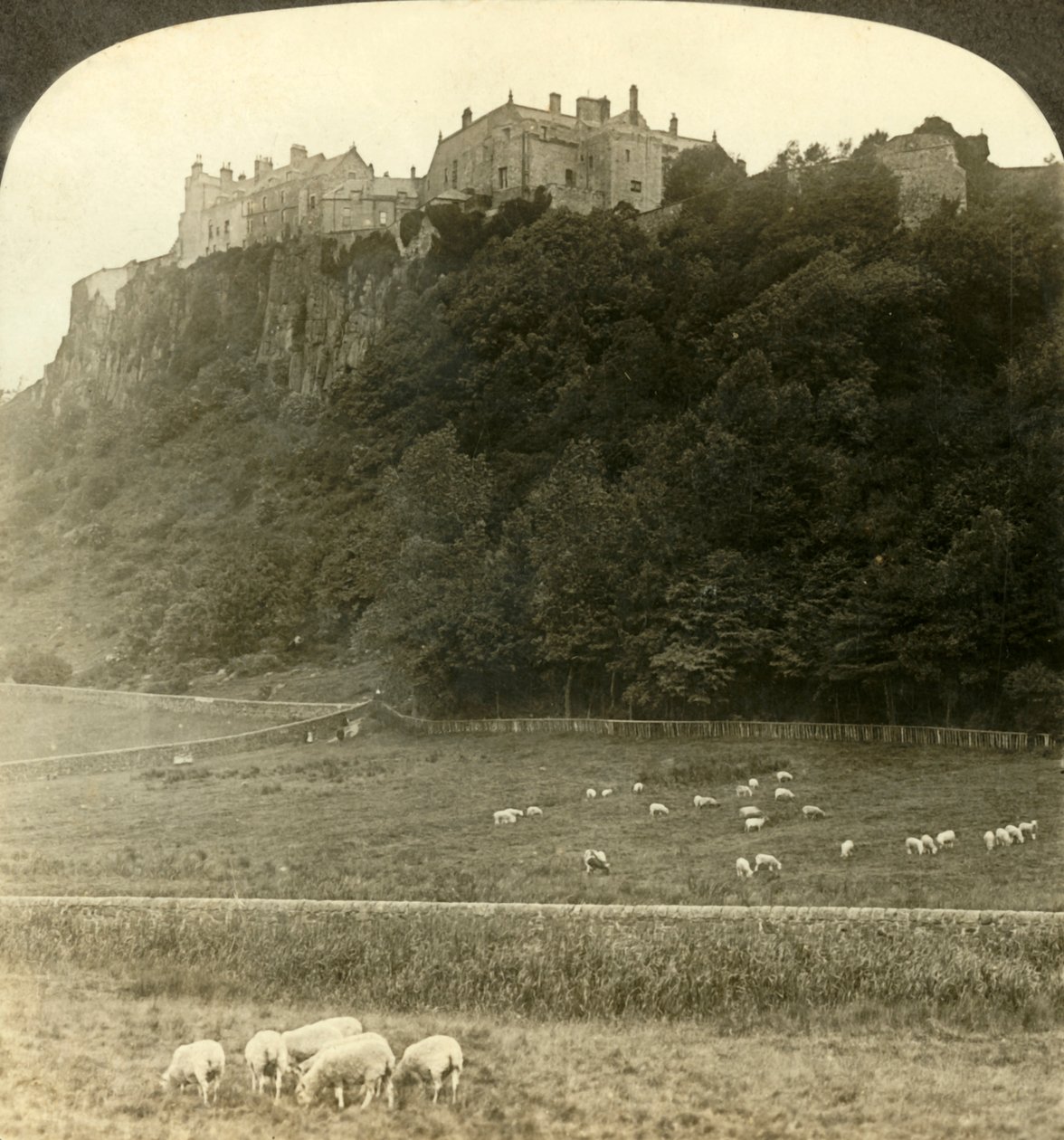 Stirling Castle, the Seat of Old-Time Kings, Scotland, c1900 by Underwood and Underwood