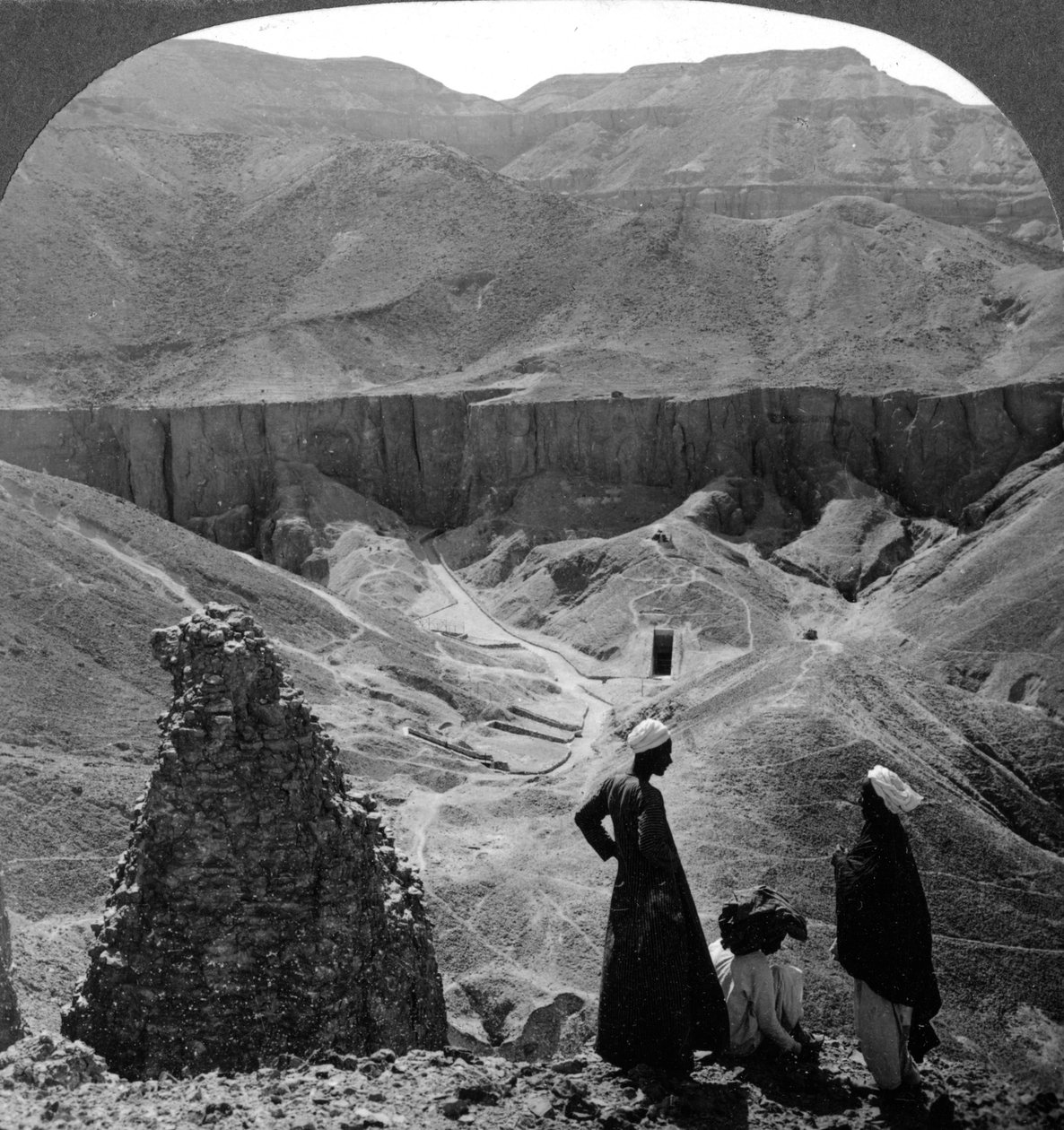 Valley of the Kings Tombs at Thebes, Egypt by Underwood and Underwood