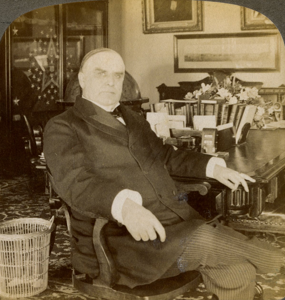William McKinley, 25th President of the United States by Underwood and Underwood