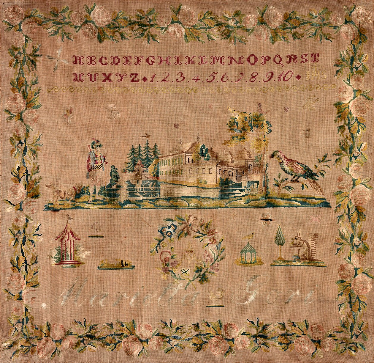 Cross-Stitch Embroidery by Unidentified