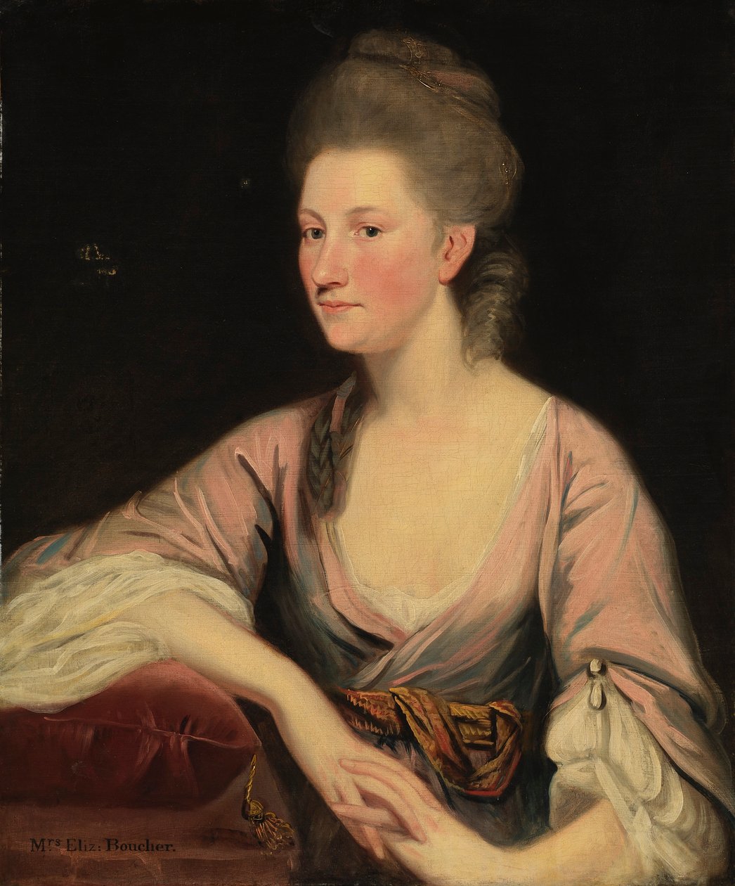 Portrait of Mrs. Elizabeth Boucher by Unidentified