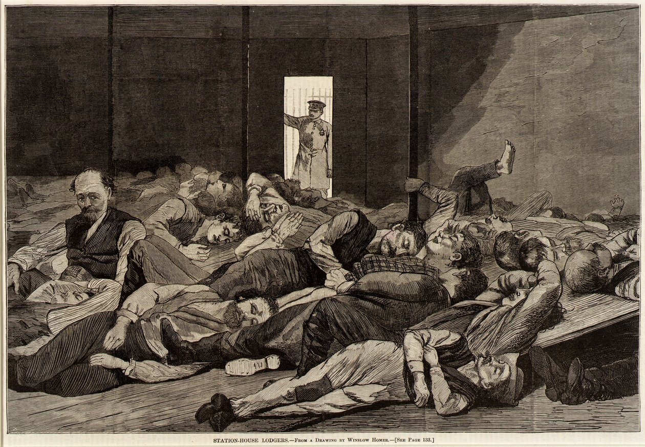 Station House Lodgers by Unidentified