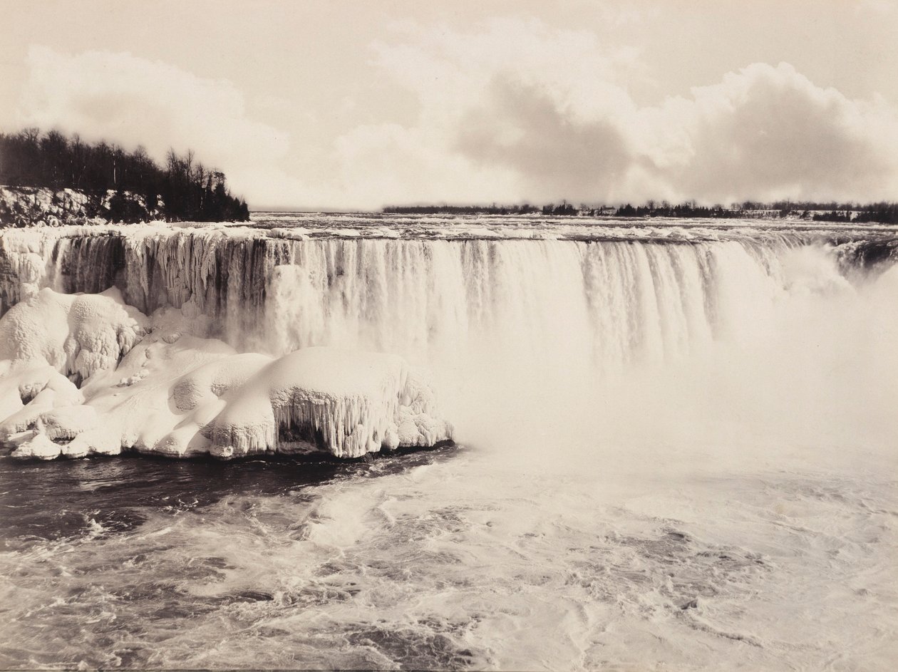 The Canadian Falls, Winter by Unidentified