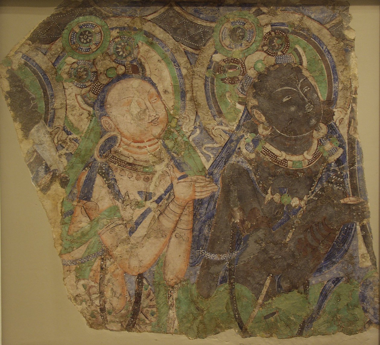Two Adoring Bodhisattvas by Unidentified