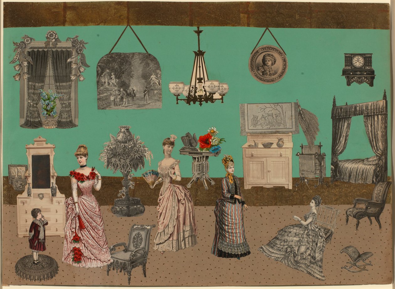 Untitled (Victorian Collage) by Unidentified