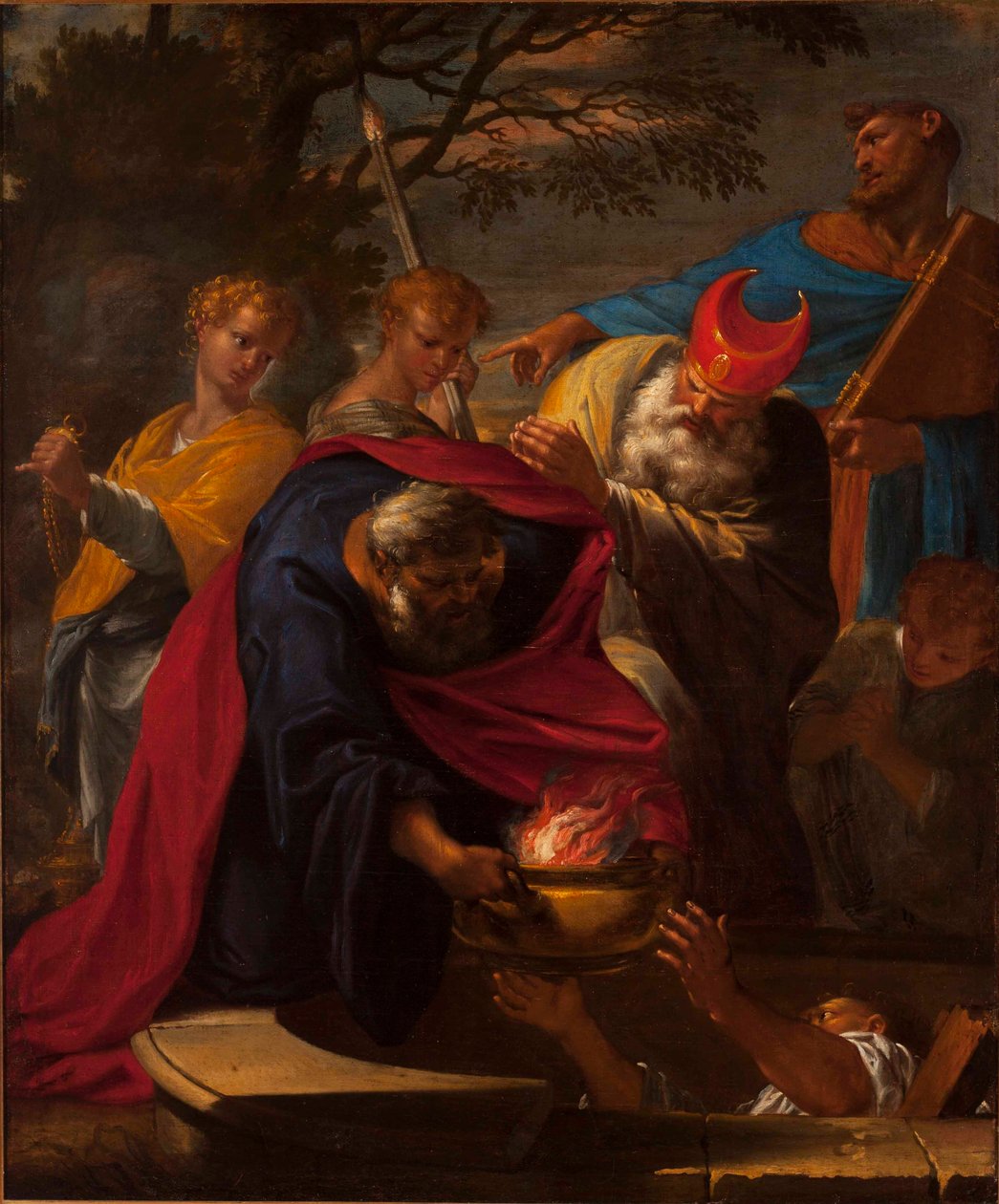 Jeremiah Hides the Sacred Fire by Unknown