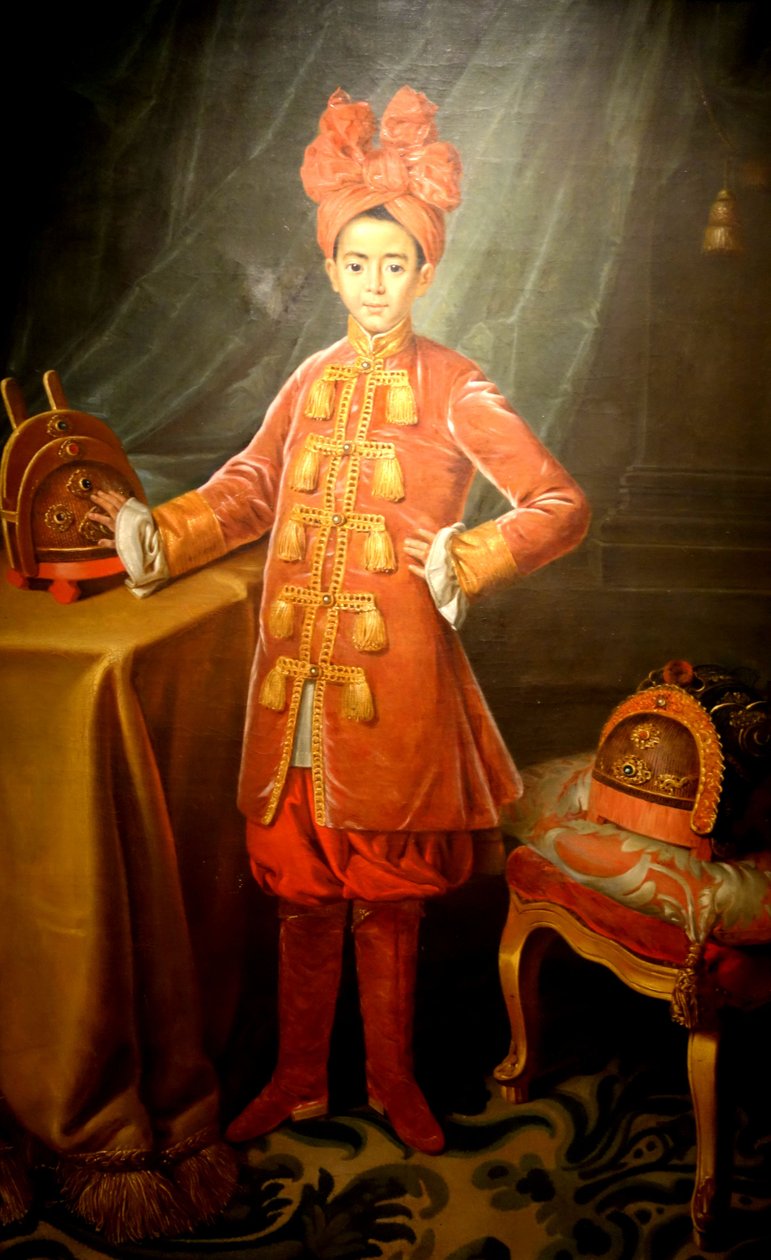 Prince Cahn of Vietnam at the French Court of Louis XVI, in 1787 by Unknown