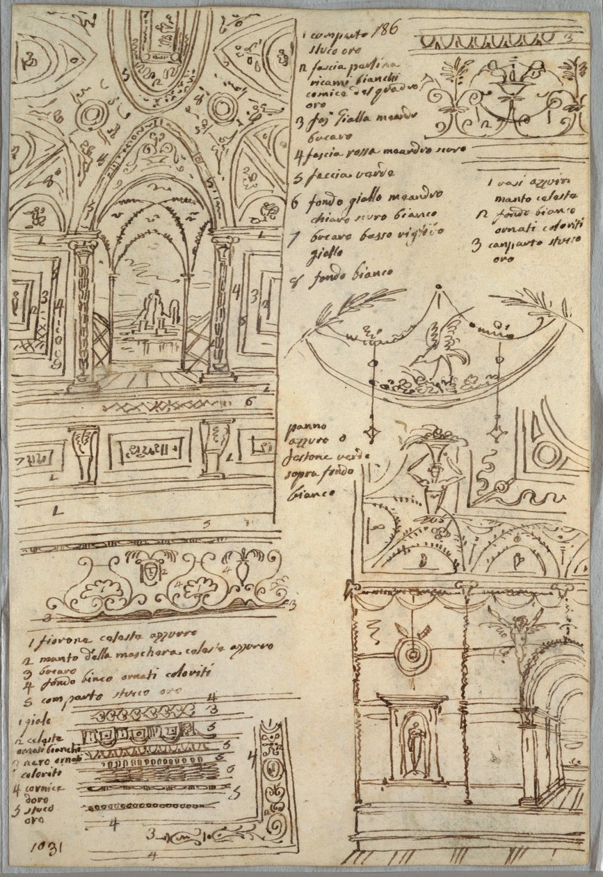 Decorative Studies by Unknown