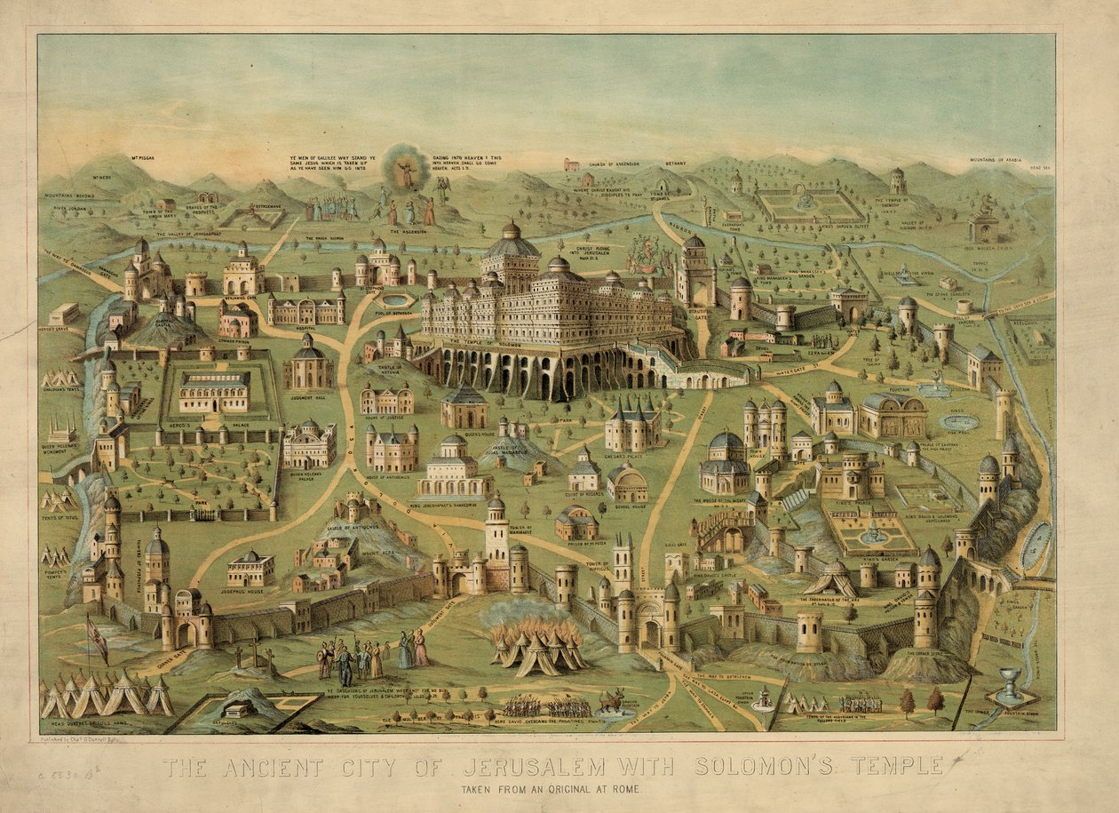 The Ancient City of Jerusalem with Solomon