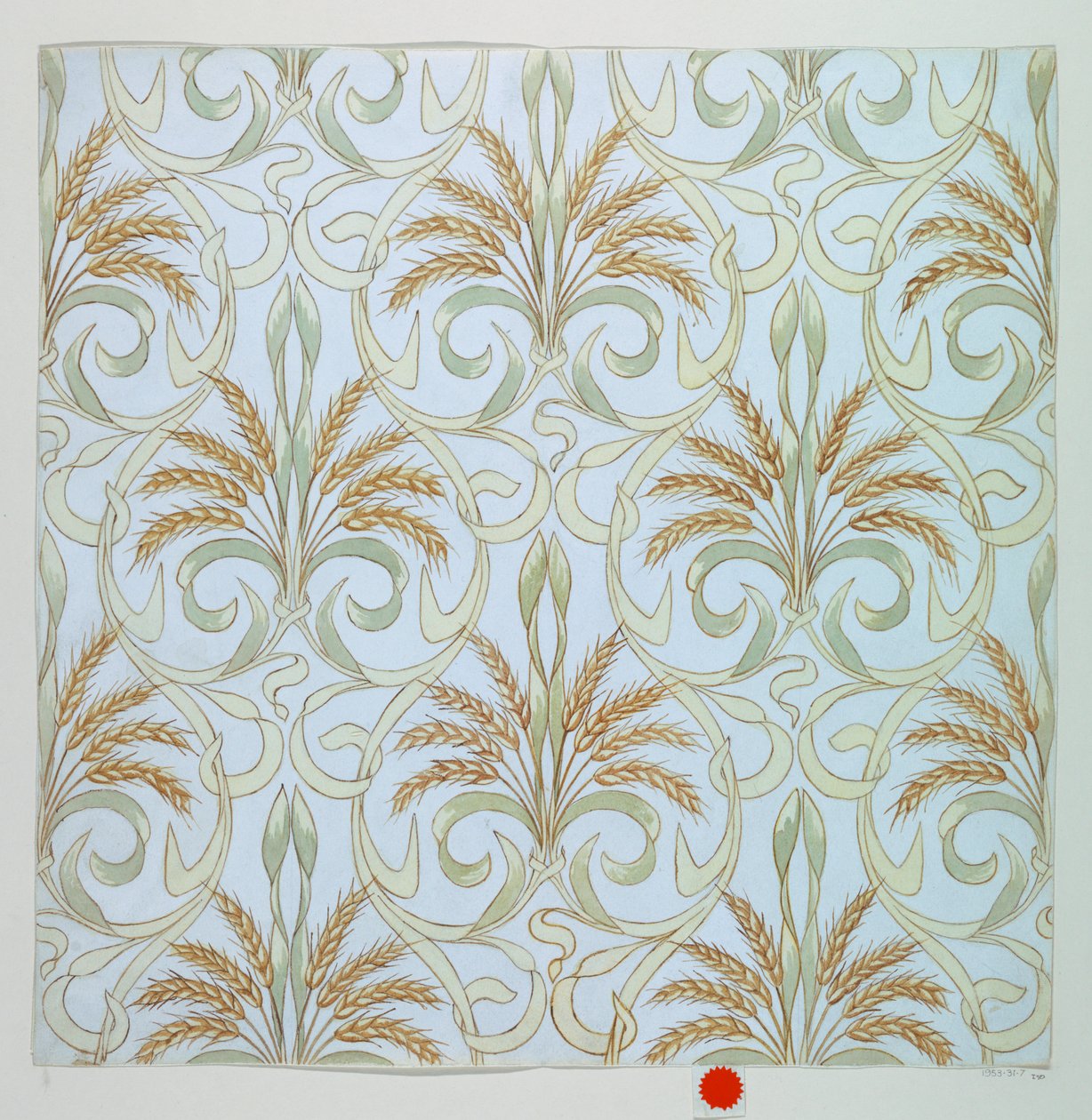 Drawing, Design for Wallpaper by Unknown