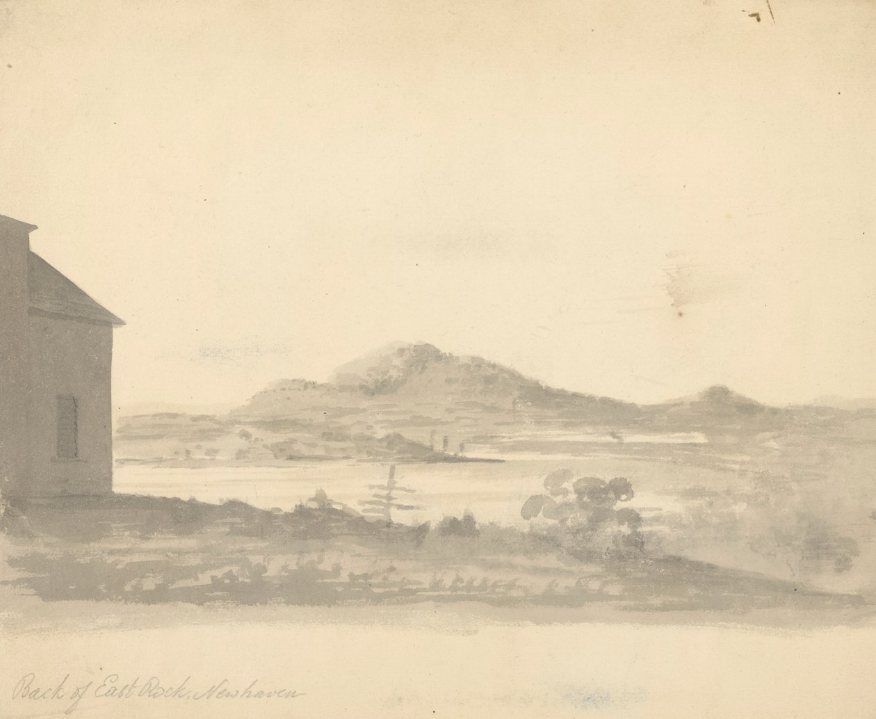 Back of East Rock, New Haven by Unknown