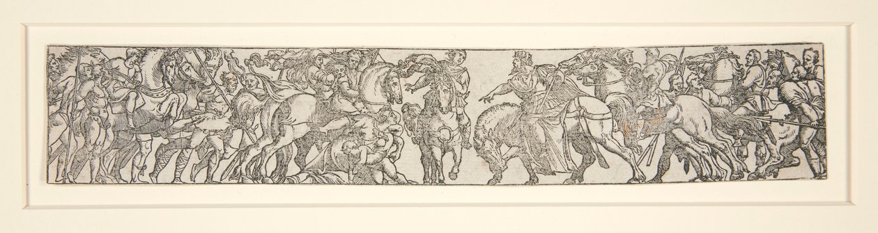 Battle Scene by Unknown