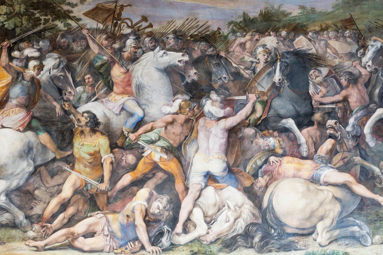 Battle of Tullus Hostilius by Unknown