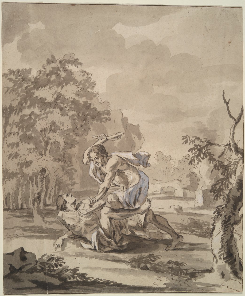 Cain Killing Abel by Unknown