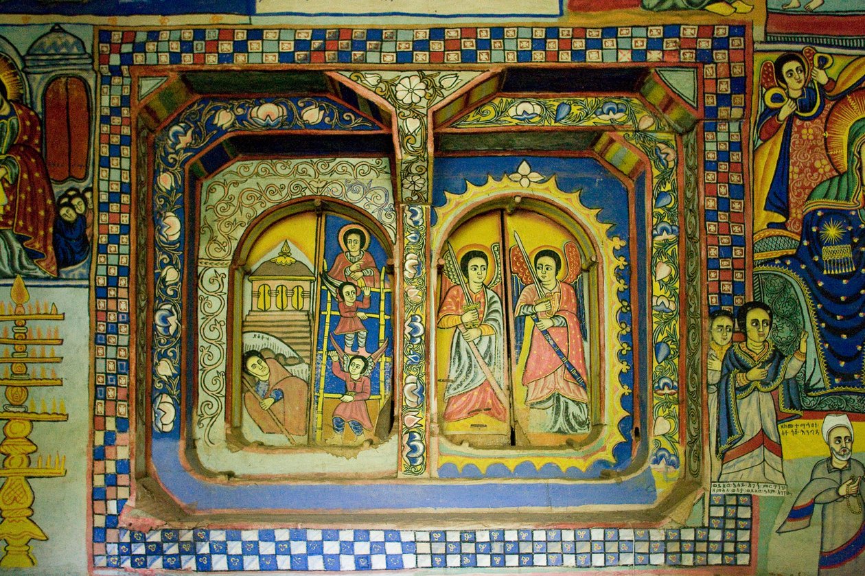 Debre Sina Maryam Church, Gorgora, Lake Tana, Ethiopia, Africa by Unknown