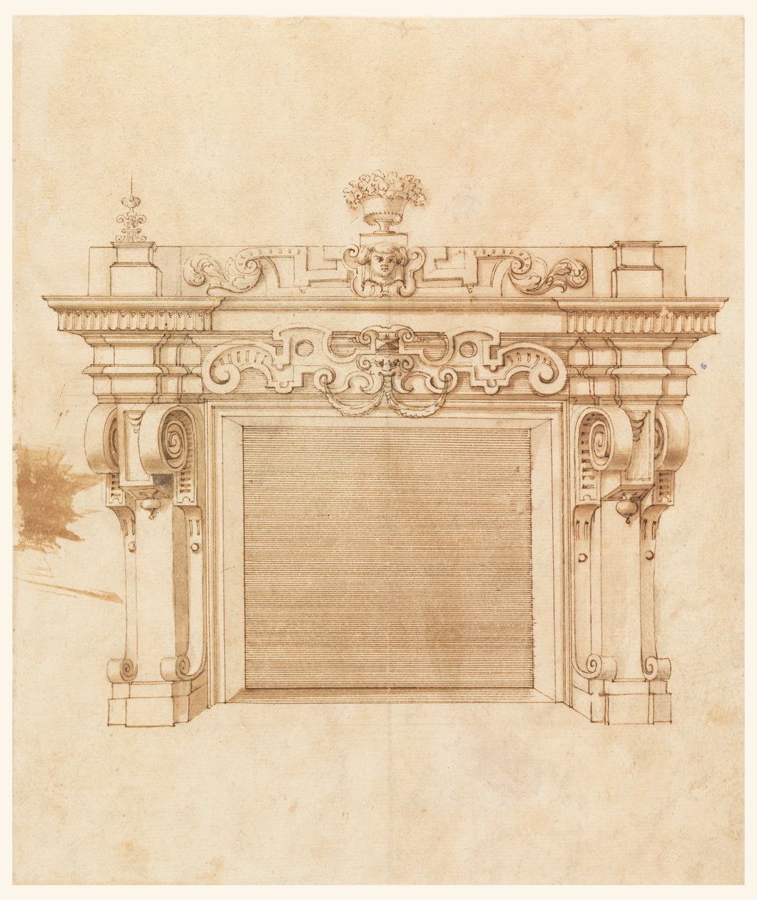 Design for a Chimneypiece by Unknown