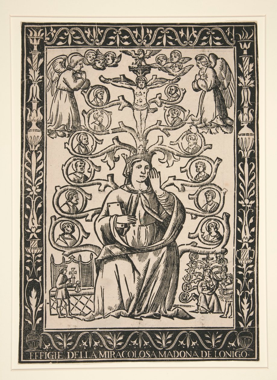 Effigy of the Miraculous Madonna of Lonigo by Unknown