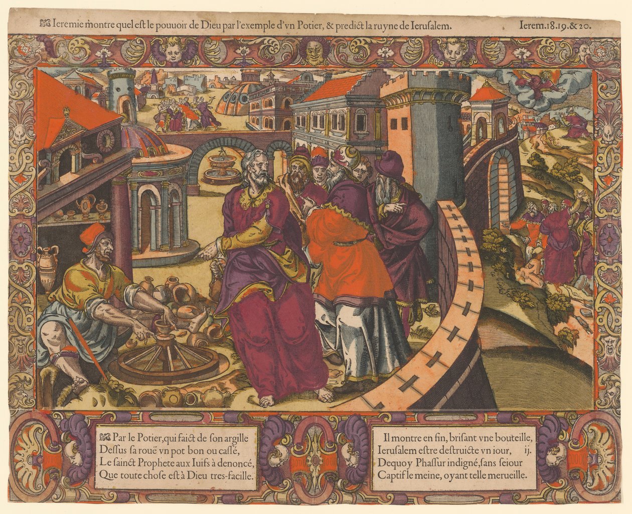 Jeremiah Shows the Power of God by Unknown
