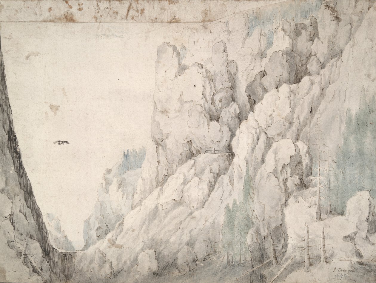 Mountainous Landscape by Unknown