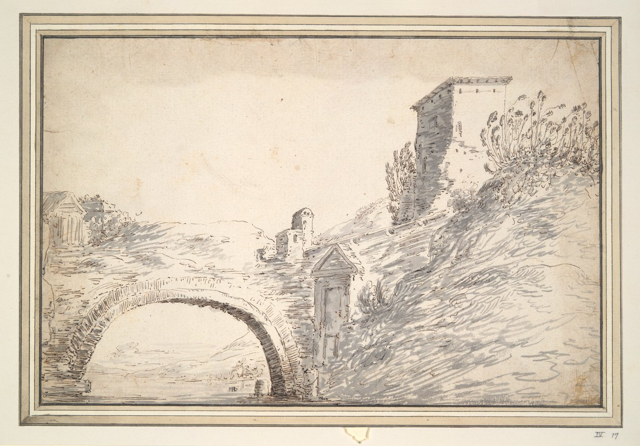 Old Stone Bridge by Unknown