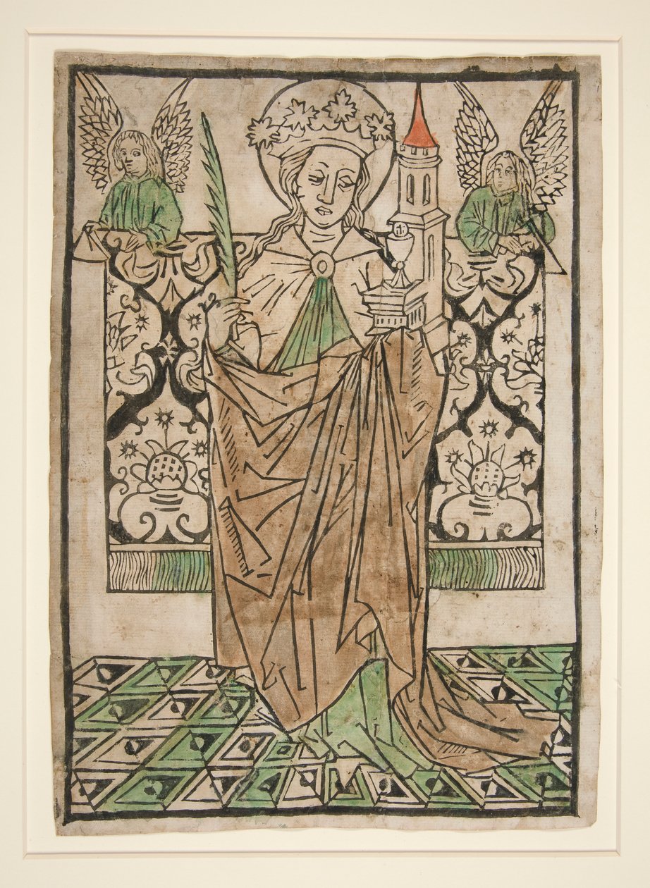 Saint Barbara by Unknown