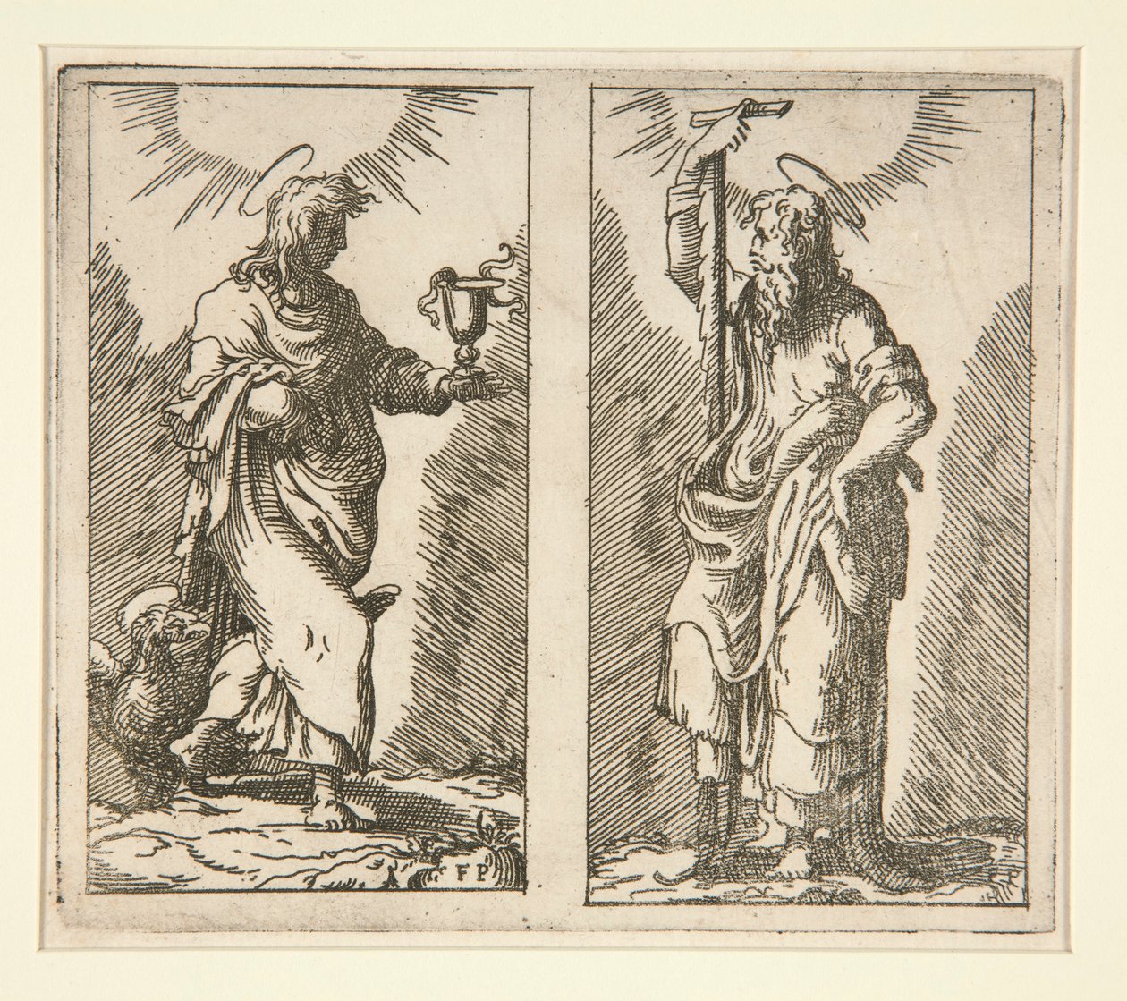 Saint John and Saint Simon by Unknown
