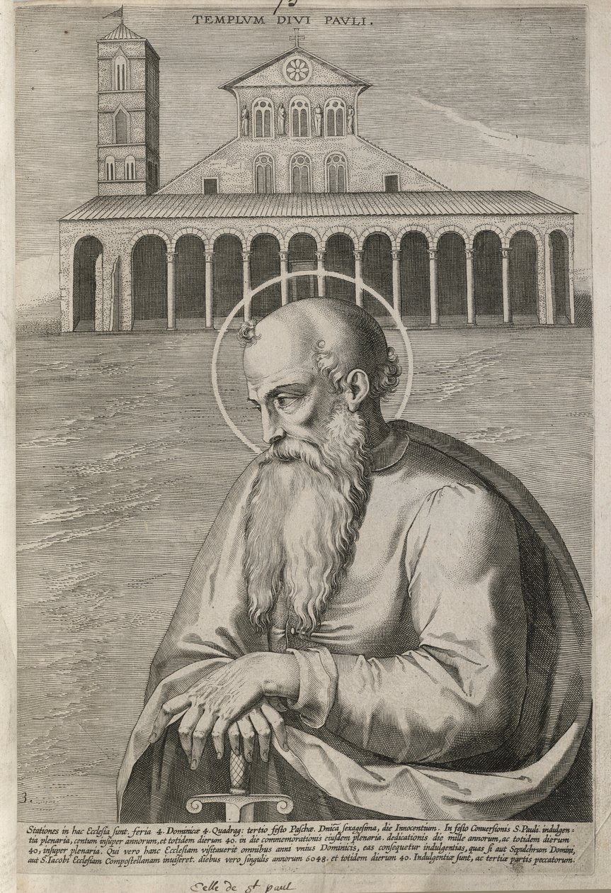 Saint Paul in front of Saint Paul by Unknown