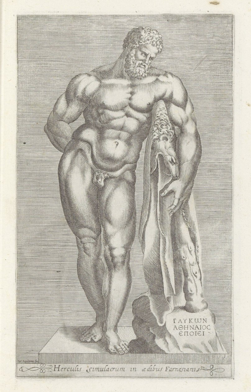 Sculpture of Hercules by Unknown