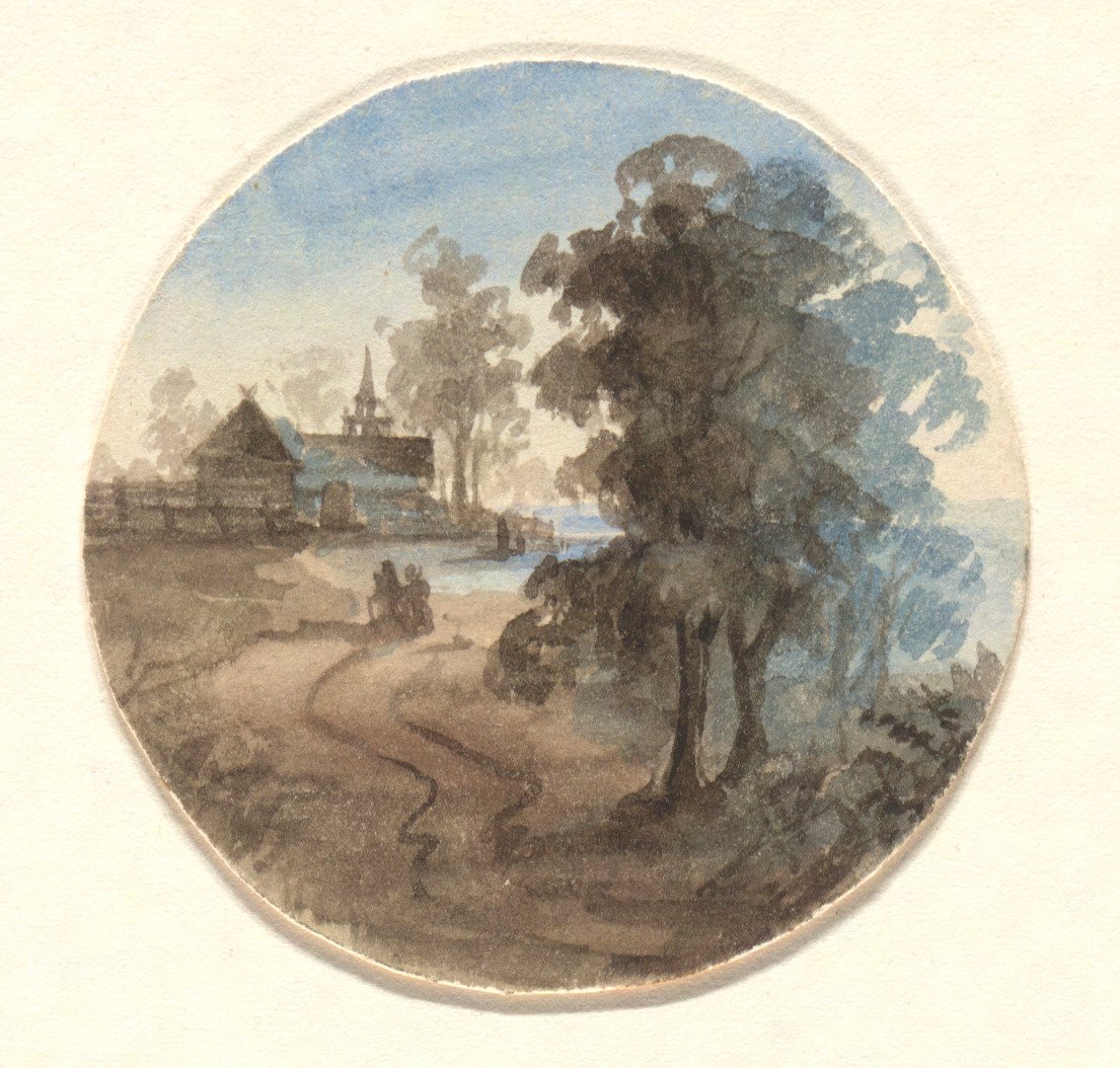 Sketch Near Harlem, New York by Unknown
